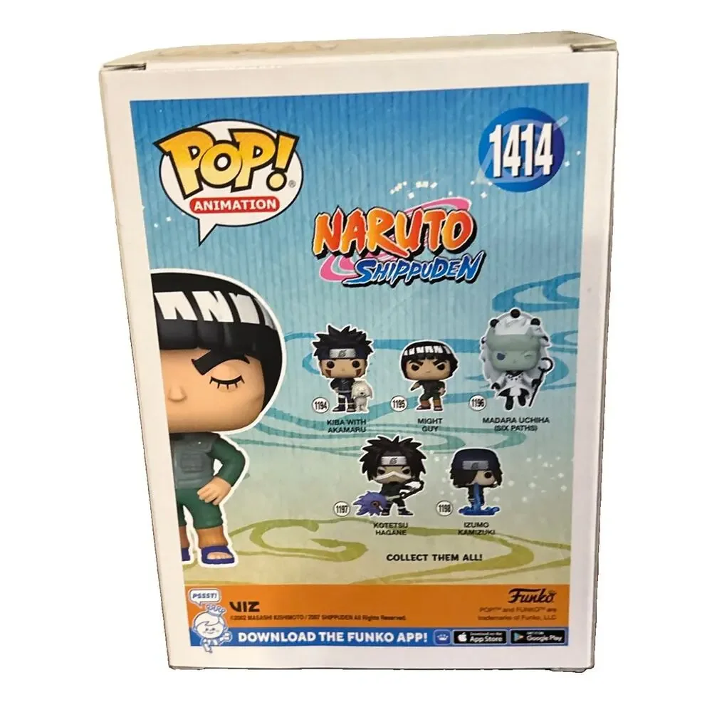 Funko Pop! Naruto Shippuden Might Guy Winking #1414 Hot Topic Exclusive New